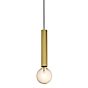 Delta Light Hedra, lámpara de suspensión dorado, 30 cm