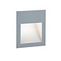 Delta Light Heli X Screen Recessed Wall Light LED aluminium grey - 3,000 K - excl. ballasts