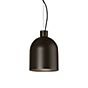 Delta Light Mantello, lámpara de suspensión negro, ø15,3 cm