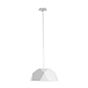 Fabbian Crio, lámpara de suspensión blanco - ø57 cm