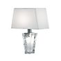 Fabbian Vicky table lamp with screen white