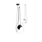 Flos Aim and Aim Small Mix LED 2 Lamps black/white, small