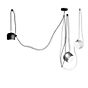 Flos Aim and Aim Small Mix LED 3 Lamps silver/black, small/white, small , discontinued product