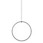 Flos Arrangements Round Hanglamp LED zwart mat, ø102 cm