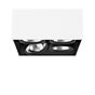 Flos Compass Box Plafondlamp 4-lichts - vierkant wit mat