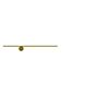 Flos Coordinates W1 Wall Light LED champagne anodised