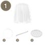 Flos Spare parts for Rosy Angelis No. 1, Diffuser - incl. 2/3 and 4