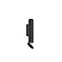 Flos Flauta Spiga Applique LED Outdoor noir, 22,5 cm