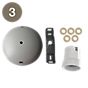 Flos Spare parts for Glo-Ball S2 Nr. 3, suspension komplet
