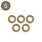 Flos Piezas de repuesto para Glo-Ball S2 N° 5, anelli O-Ring