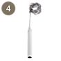 Flos Spare parts for Fucsia 1, 3, 8, 12 Part no. 4a: socket, complete with a 3 m cable (1 pc. per diffuser)