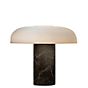 Fontana Arte Tropico Lampe de table LED Marquinia marbre - large