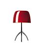 Foscarini Lumiere Lampe de table grande aluminium/rouge - avec variateur