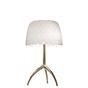 Foscarini Lumiere Table Lamp Grande champagne/checkered - with dimmer