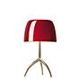 Foscarini Lumiere Table Lamp Grande champagne/red - with dimmer