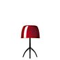 Foscarini Lumiere Table Lamp Piccola black chrome/red - with switch