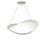 Foscarini Plena, lámpara de suspensión LED blanco - conmutable