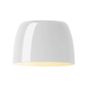 Foscarini Vidrio para Lumiere lámpara de sobremesa - pieza de repuesto blanco - grande