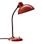 Fritz Hansen KAISER idell™ 6556-T, lámpara de sobremesa veneciano rojo