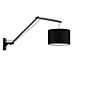Good & Mojo Andes Wall Light with arm black, ø32 cm, D.70 cm , Warehouse sale, as new, original packaging