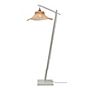 Good & Mojo Ibiza Vloerlamp wit/natuur - 50 cm