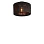 Good & Mojo Iguazu Ceiling Light cylindric black - 30 cm