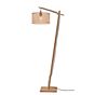 Good & Mojo Java Floor Lamp with arm natural colour