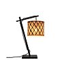 Good & Mojo Java Table Lamp with arm natural/black