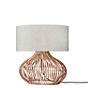 Good & Mojo Kalahari Lampada da tavolo naturale/lino luminoso - 47 cm