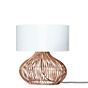 Good & Mojo Kalahari Lampe de table naturel/blanc - 47 cm