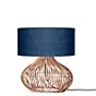 Good & Mojo Kalahari Lampe de table naturel/jean bleu - 47 cm