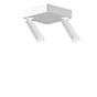 Grau Clear Lampada da soffitto LED 2 fuochi bianco