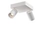 Grau Set Plafonnier en saillie LED 2 foyers blanc