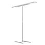 Grau Xt-a Plus Lampadaire LED 2 foyers satin/blanc