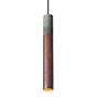 Graypants Roest, lámpara de suspensión vertical óxido/cinc - 45 cm