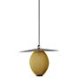 Gubi Satellite Hanglamp Outdoor zwart/goud mat - ø22 cm