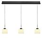 Hell Abby Pendant Light LED 3 lamps anthracite matt