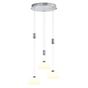 Hell Elegance Pendelleuchte LED Cluster - 3-flammig nickel matt