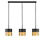 Hell Mesh Hanglamp 3-lichts zwart/goud