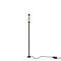 IP44.DE Reed Connect, sobremuro LED negro - 150 cm