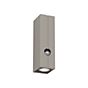 IP44.de Cut Wall light LED with Motion Detector grey