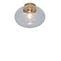 It's about RoMi Brussels Ceiling Light gold/transparent , Warehouse sale, as new, original packaging
