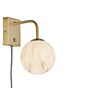 It's about RoMi Carrara Wall Light white/gold
