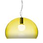 Kartell FL/Y, lámpara de suspensión amarillo
