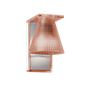 Kartell Light-Air Lampada da parete rosa con motivo in rilievo