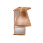 Kartell Light-Air Wall Light amber with embossed pattern