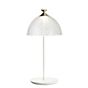 Kartell Pumo Lamp Bordlampe LED transparent/hvid