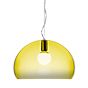 Kartell Small FL/Y, lámpara de suspensión amarillo