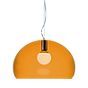 Kartell Small FL/Y, lámpara de suspensión naranja