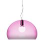 Kartell Small FL/Y, lámpara de suspensión rosa